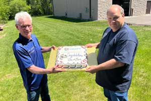 Congratulations to Jim DuBois and Mark Huberty on their retirement!