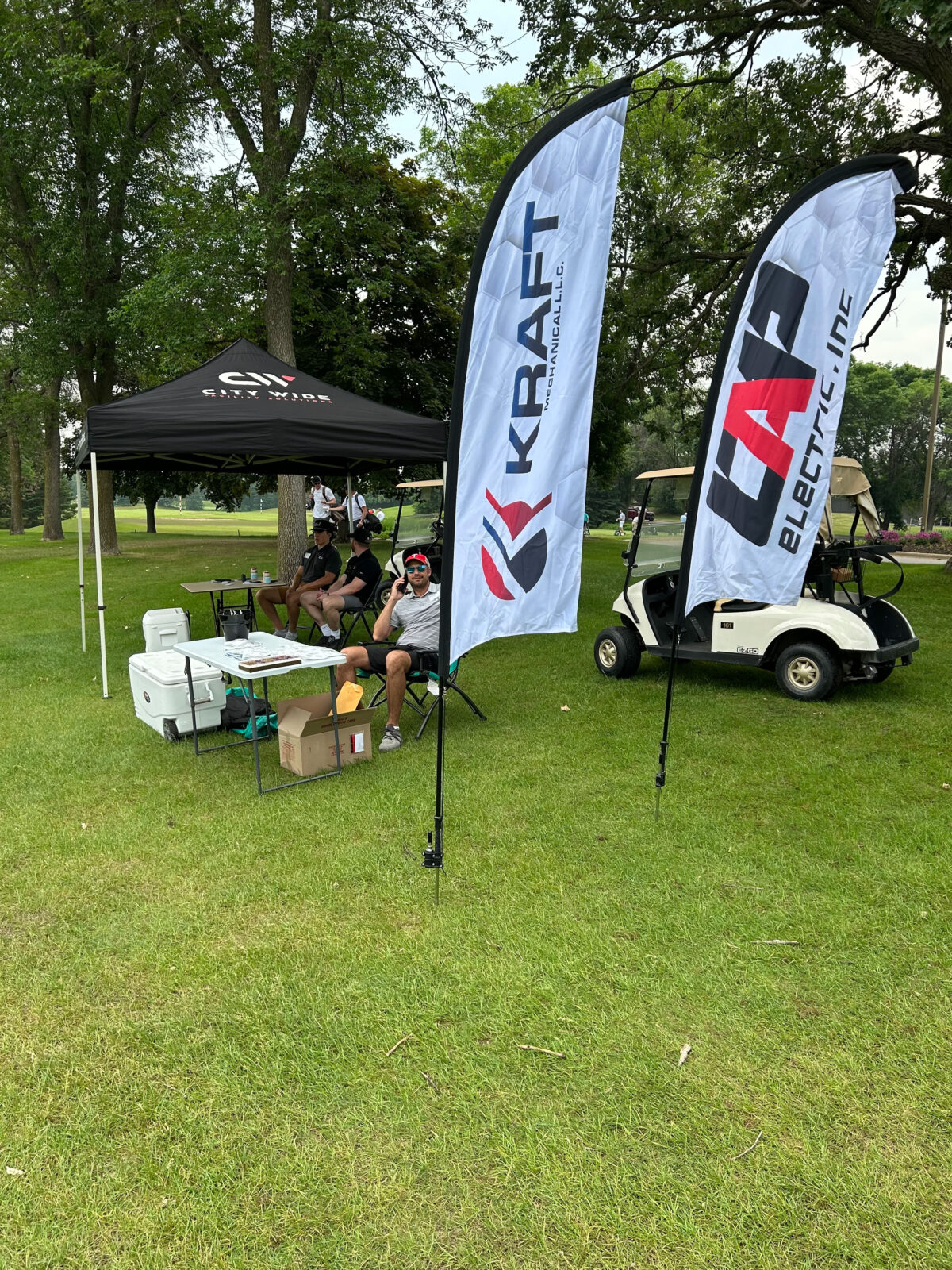 Kraft Mechanical is at the 2023 IREM Golf Tournament Kraft Mechanical