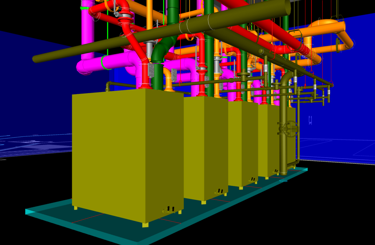 Boiler Cad Model